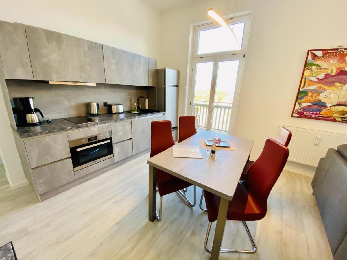 Apartmán Berringer, Barsch, Direkt An Der Promenade Rostock Exteriér fotografie